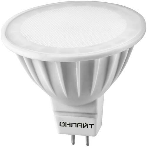 Лампочка ОнЛайт LED GU5.3 10W 220V 3000K OLL-MR16-10-230-3K-GU5.3 61 889