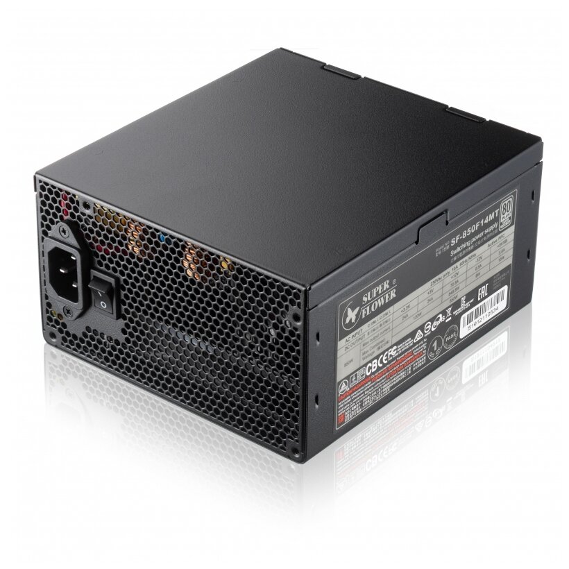 Блок питания SUPER FLOWER Leadex Silver 850W ATX Silver SF-850F14MT