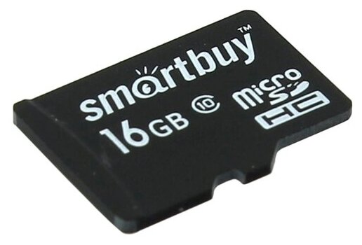 Карта памяти SmartBuy microSDHC Class 10 16GB