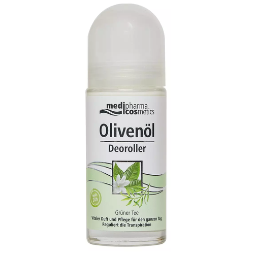 MEDIPHARMA COSMETICS OLIVENOL Дезодорант роликовый Зеленый чай 50мл