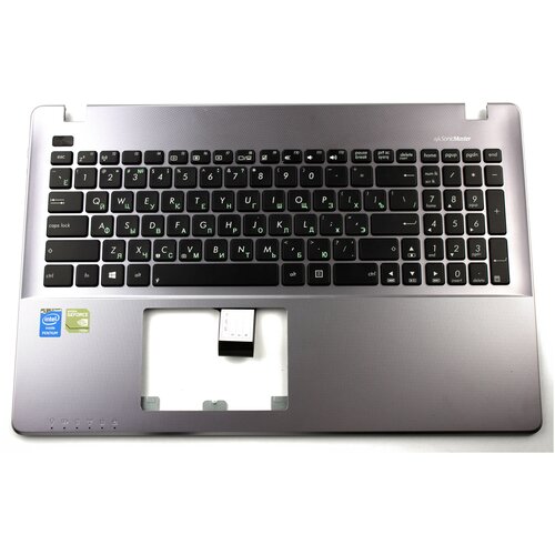 Клавиатура для Asus X550 TopCase Grey Pn 13NB00T1AP1202 6439₽