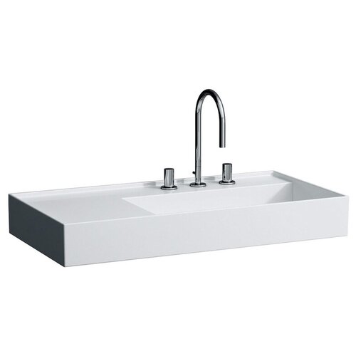 Laufen Kartell by 8.1033.9.000.111.1 Раковина универсальная на 90 см раковина laufen living city 100 r 8 1843 1 000 104 1 белая