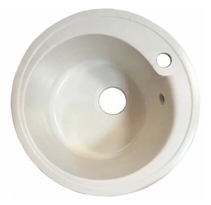 фото Врезная кухонная мойка NOVELL Капри Nl102, 43.7х43.7см, искусственный камень