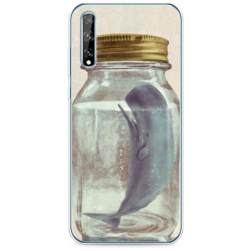 фото Силиконовый чехол кит в банке на huawei p smart s / хуавей p smart s case place