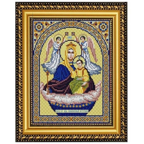Рисунок на ткани «Конёк» 9251 Богородица Живоносный Источник, 20х25 см