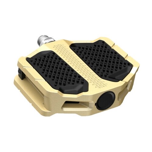 фото Shimano педали shimano pd-ef205 urban flat pedals gold