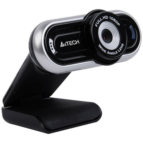 A4Tech Камера Web A4 PK-920H серый 2Mpix (1920x1080) USB2.0 с микрофоном [1405146] камера web logitech webcam c505e черный 1 2mpix 1280x720 usb2 0 с микрофоном для ноутбука