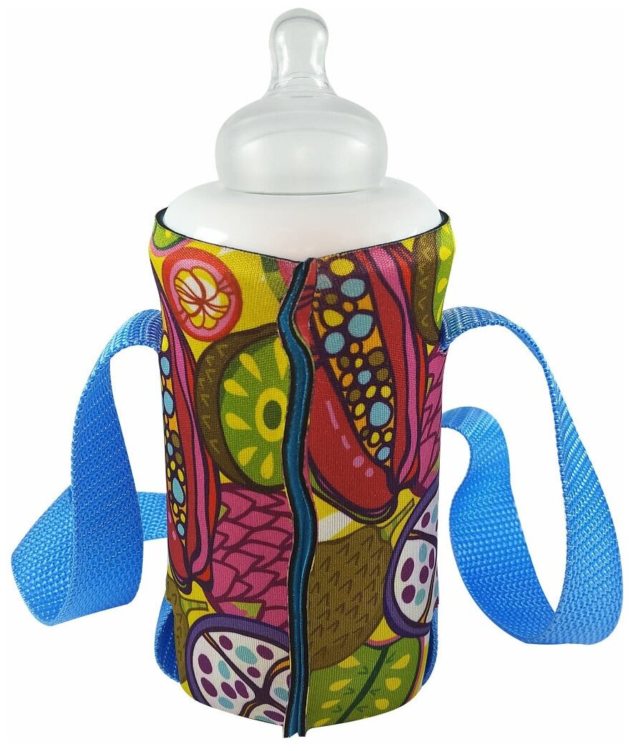 Чехол-держатель для детских бутылочек и банок с широким горлом 