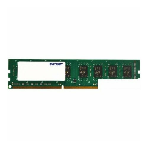 Patriot Модуль памяти Patriot DDR3 DIMM 8GB PC3-10600 1333MHz PSD38G13332 237500₽