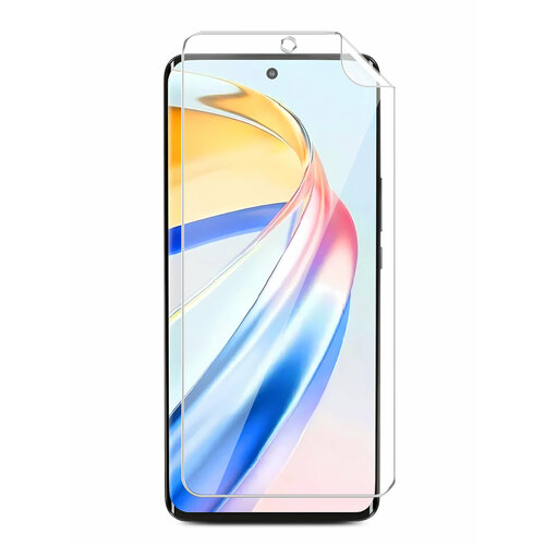 Защитная пленка для Honor X9b (Хонор Х9б) на Экран прозрачная гидрогелевая силиконовая клеевая основа полноклеевая, Miuko защитная пленка для honor x9b хонор х9б на экран матовая гидрогелевая силиконовая клеевая основа полноклеевая brozo