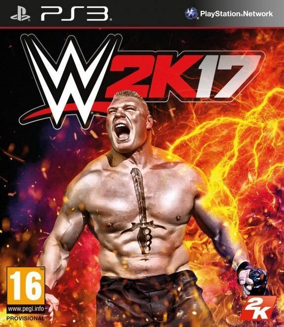 WWE 2K17 (PS3) английский язык