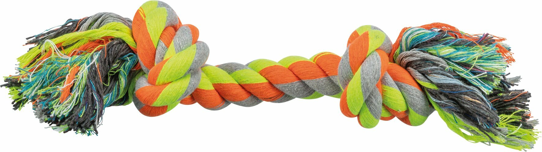 Веревка с узлом цветная, Trixie (товары для животных, 22 см, цвета в ассортименте, 32651)