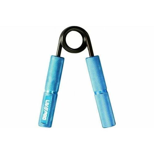 LIVEPRO Эспандер Aluminum Handle Grip, сопротивление 63,5 кг, вес 210 г, диаметр пружины 6,5 мм, синий NL LP8285-140 00-00-00