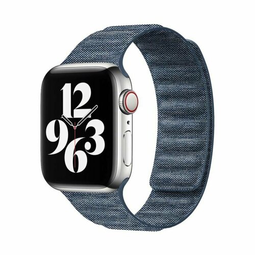 Ремешок Apple Watch 42 44 45 Ultra 49 mm Магнитный FineWoven Magnetic Link Jeans 1679₽