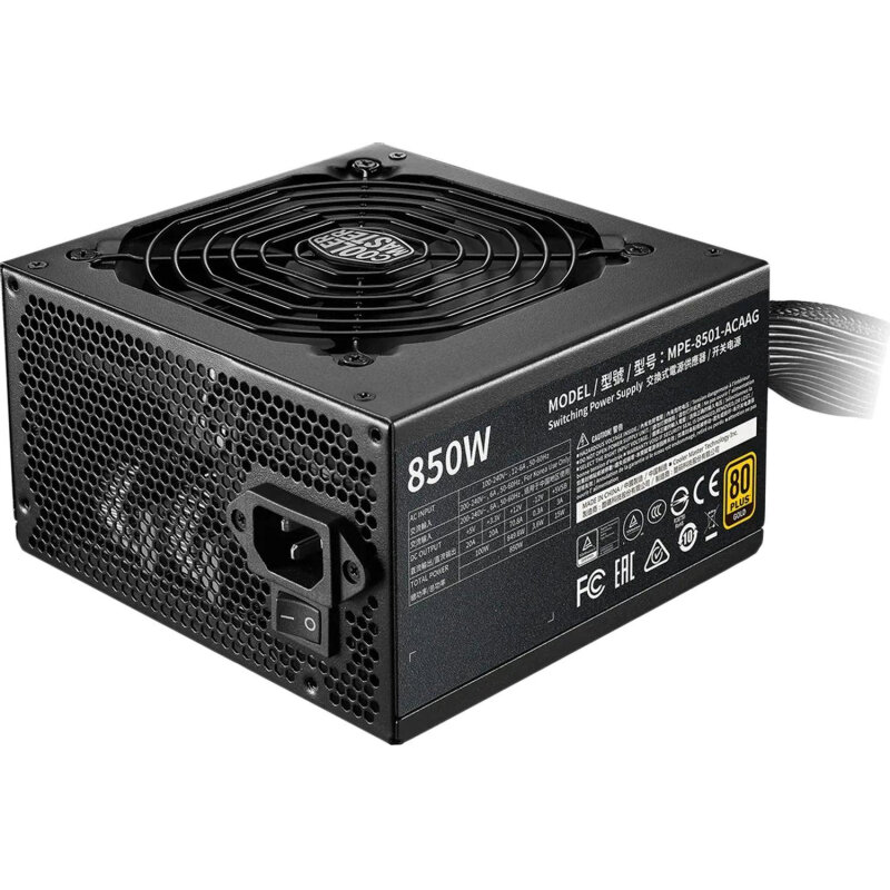 Блок питания Cooler Master MWE Gold V2 850 850W 80+ Gold(MPE-8501-ACAAG-EU)