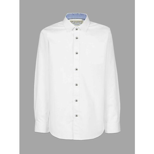 Школьная рубашка Tsarevich, размер 152-158, белый