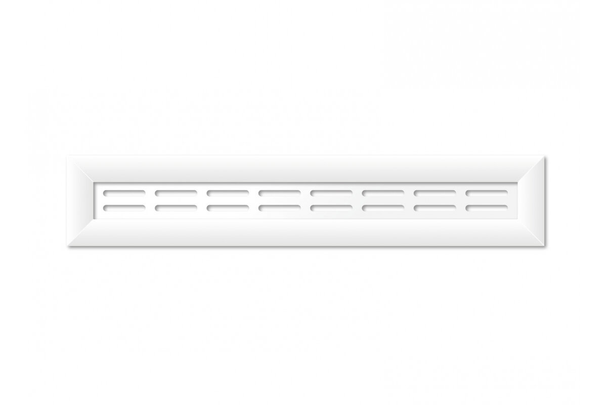 Крышка для экрана радиатора, 900 мм, универсальный, белая, Стильный Дом, v545837
