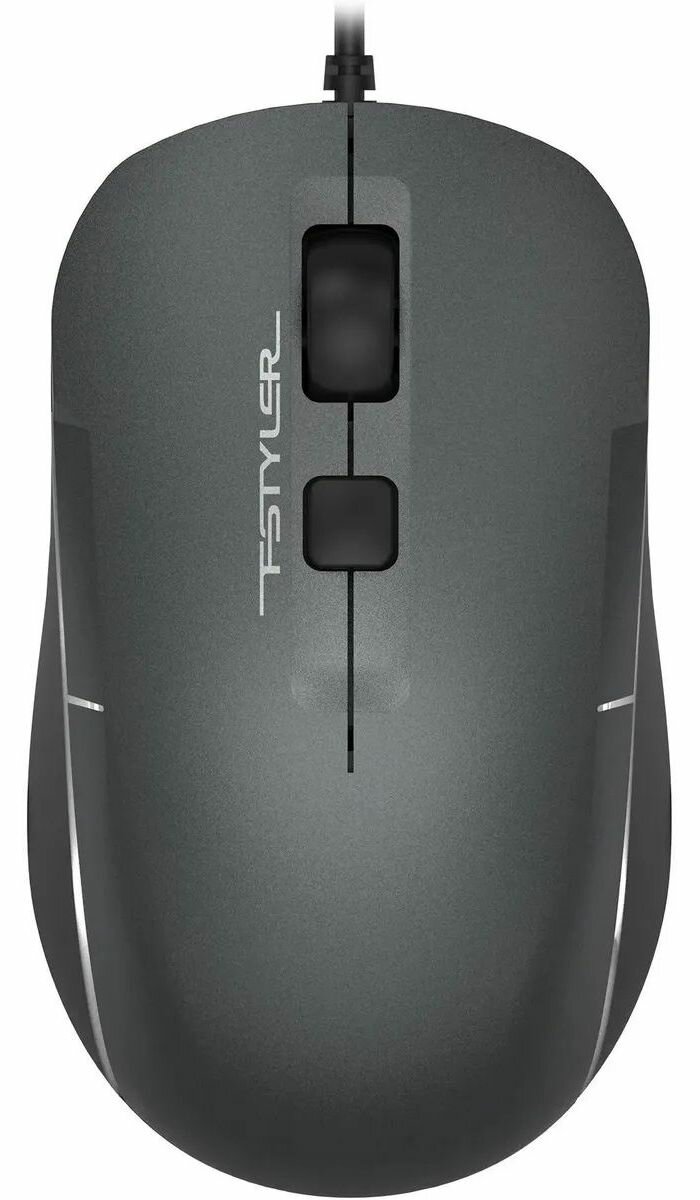 Мышь A4Tech Fstyler FM26 Grey-Black