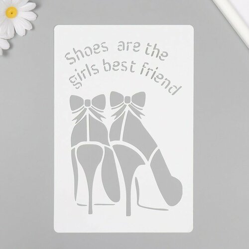 SUI Трафарет Туфли16х24 см 411₽