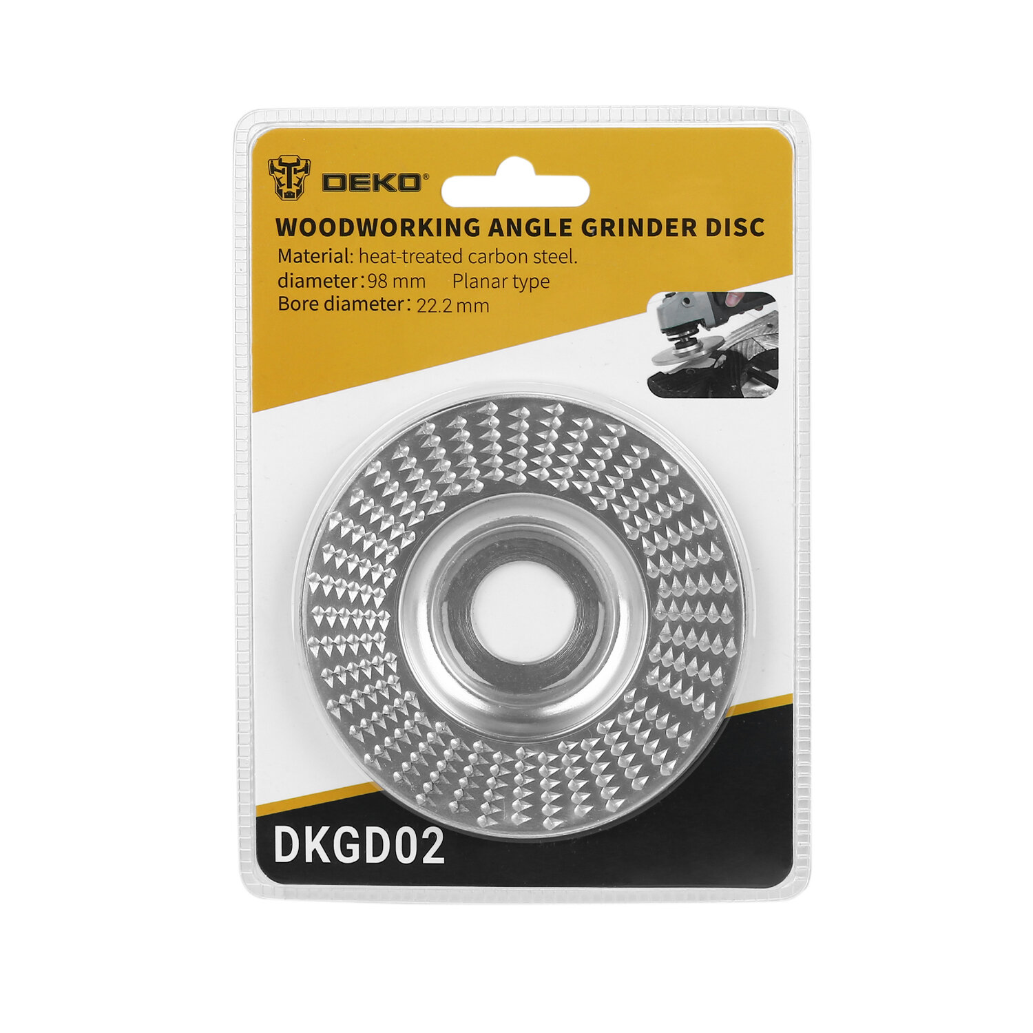 фото Диск абразивный для УШМ DEKO DKGD02