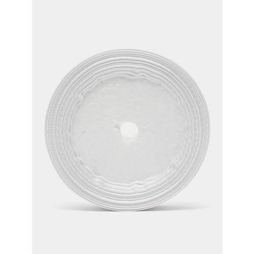 Атласная лента, Цвет Белый, Ширина: 6 мм