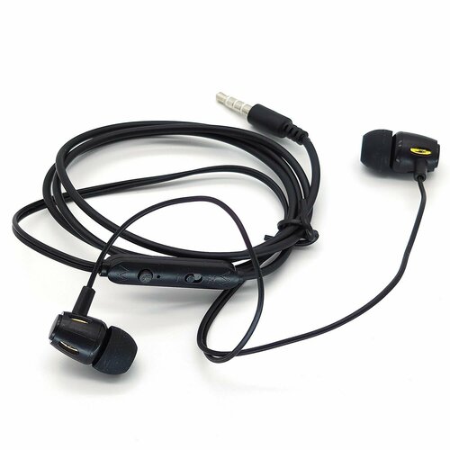 Наушники вакуум-гарнитура 35мм Орбита OT-ERG10 Черные 267₽