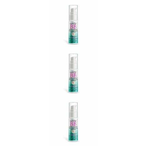 Белита Тональный крем для лица Luxury BB-Collagen тон 01 светлый бежевый 25 мл 3 шт 2219₽