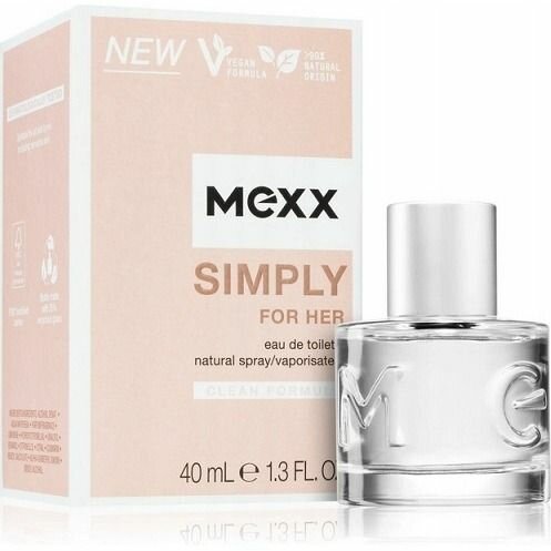 MEXX туалетная вода Simply For Her, 40 мл