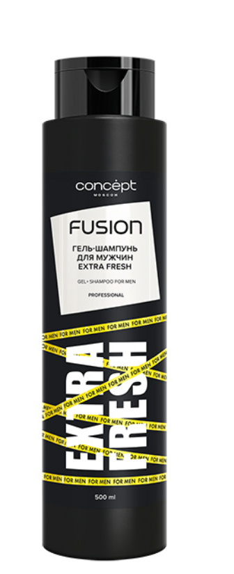 Гель-шампунь для мужчин Concept Fusion For Men Extra Fresh, 500 мл