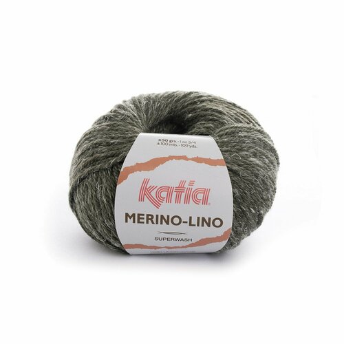 noski wigwam merino comfort hilker lite it khaki 43 47 Пряжа для вязания Katia Merino-Lino (511 Khaki)