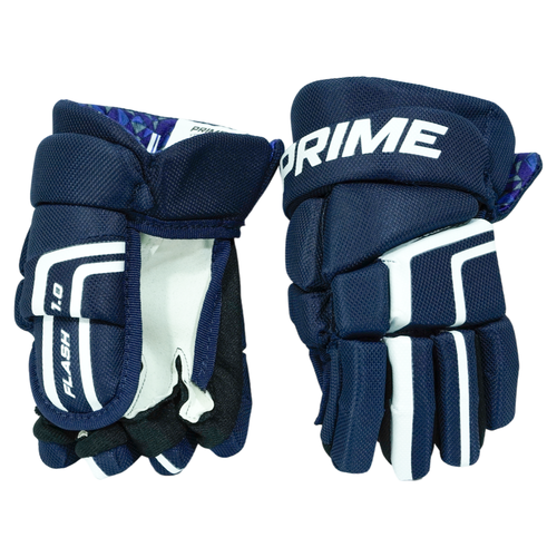 Перчатки хоккейные PRIME Flash 1.0R YTH (8 / темно-синий) темный, синий, размер 8