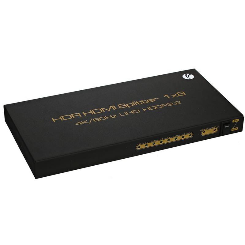 Разветвитель/ Разветвитель VCOM HDMI Splitter (1in -> 8out, ver2.0)
