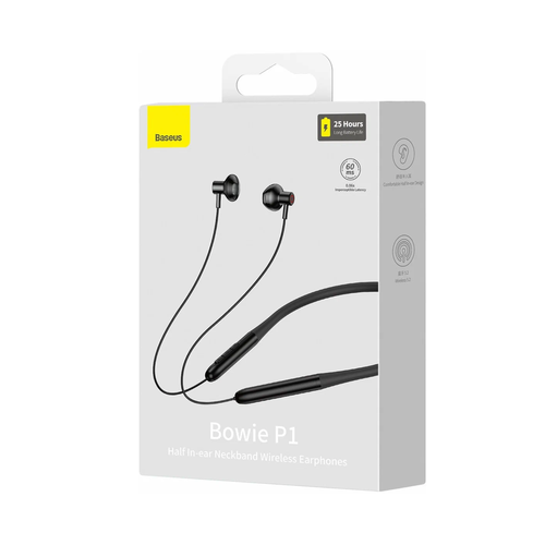 Беспроводные наушники Bluetooth Baseus Bowie P1 2023 черные 1933₽