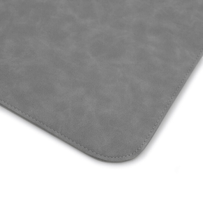 Чехол для MacBook Pro 13 2016-2024/Air 13 2018-2020 Leather Eco Case Grey