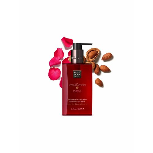 Жидкое мыло для рук Rituals Ayurveda с нежным ароматом индийской розы и маслом сладкого миндаля 300 мл 2870₽