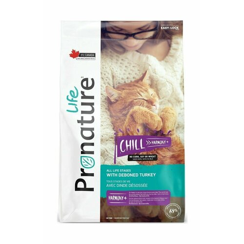 Pronature Life - Сухой корм для котят и кошек всех возрастов, с мясом индейки (5кг)