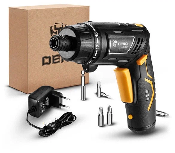 фото DEKO дрель-шуруповерт ORG3.6DKB Black