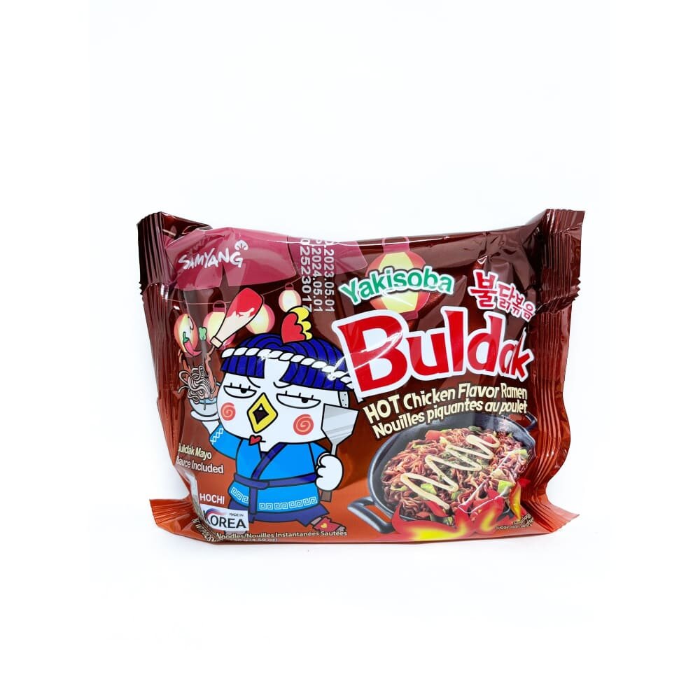 Лапша Samyang Hot Chickeflavor Ramen Yakisoba со вкусом курицы в соусе 130гр (40)