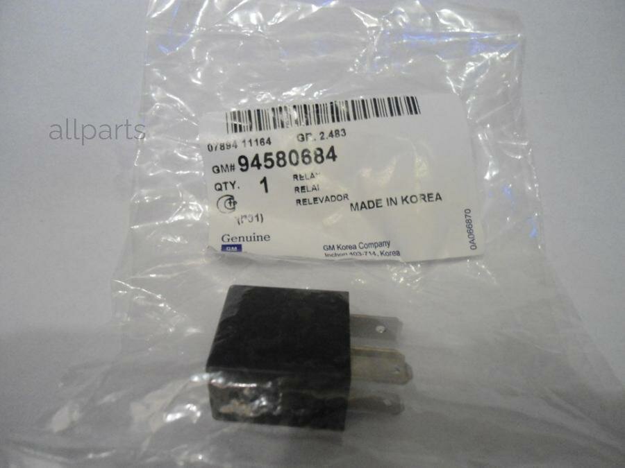 GENERAL MOTORS 94580684 реле электрическое 94580684 (AC DELCO) NEXIA