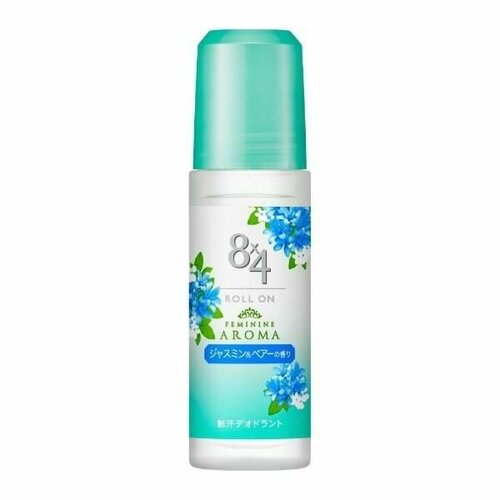 KAO Роликовый дезодорант антиперспирант аромат жасмин и персик 84 Roll On 45 мл 1854₽