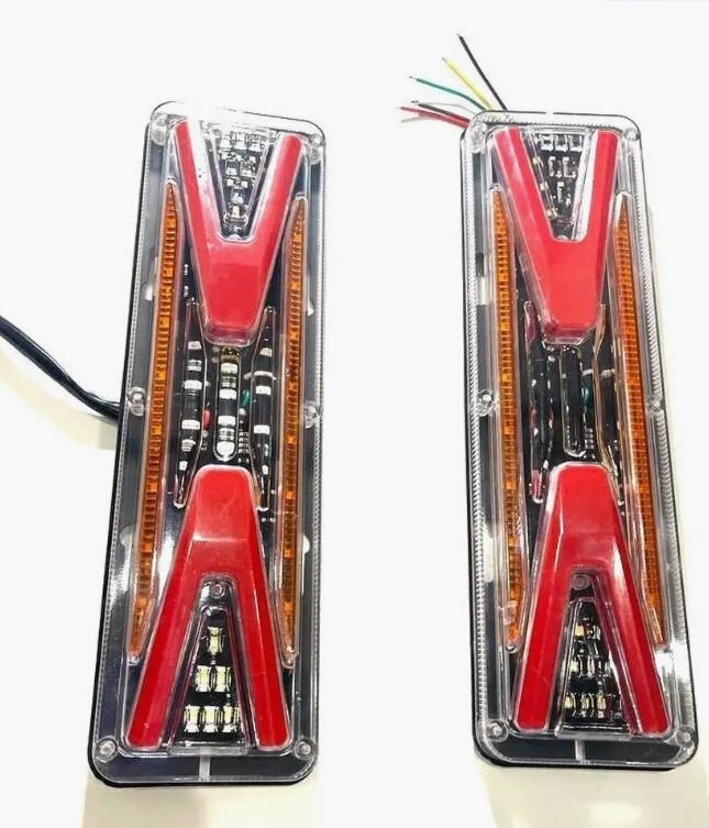 фото Светодиодные стоп-сигналы / Задние фонари 12-24v 30см