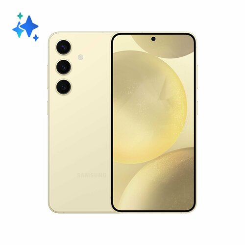 Смартфон Samsung Galaxy S24 8128 ГБ Dual nano SIM eSIM Amber Yellow 62 23401080 51889₽