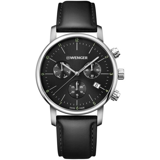 Наручные часы WENGER Urban Classic, черный