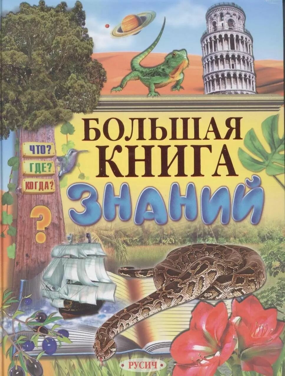 Большая книга знаний (Михайлова А. и др. (худ.)) - фото №1