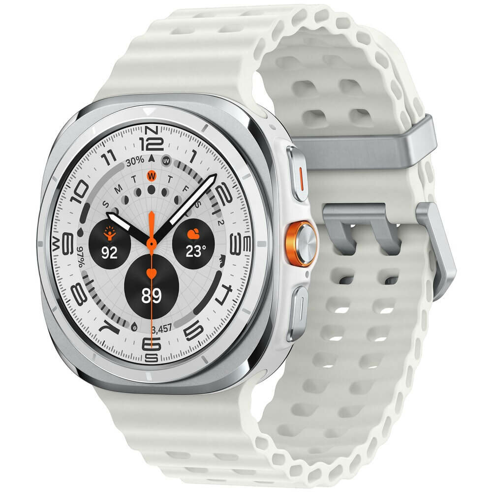 Samsung Galaxy Watch Ultra 47 мм (Global) титановый корпус, белый