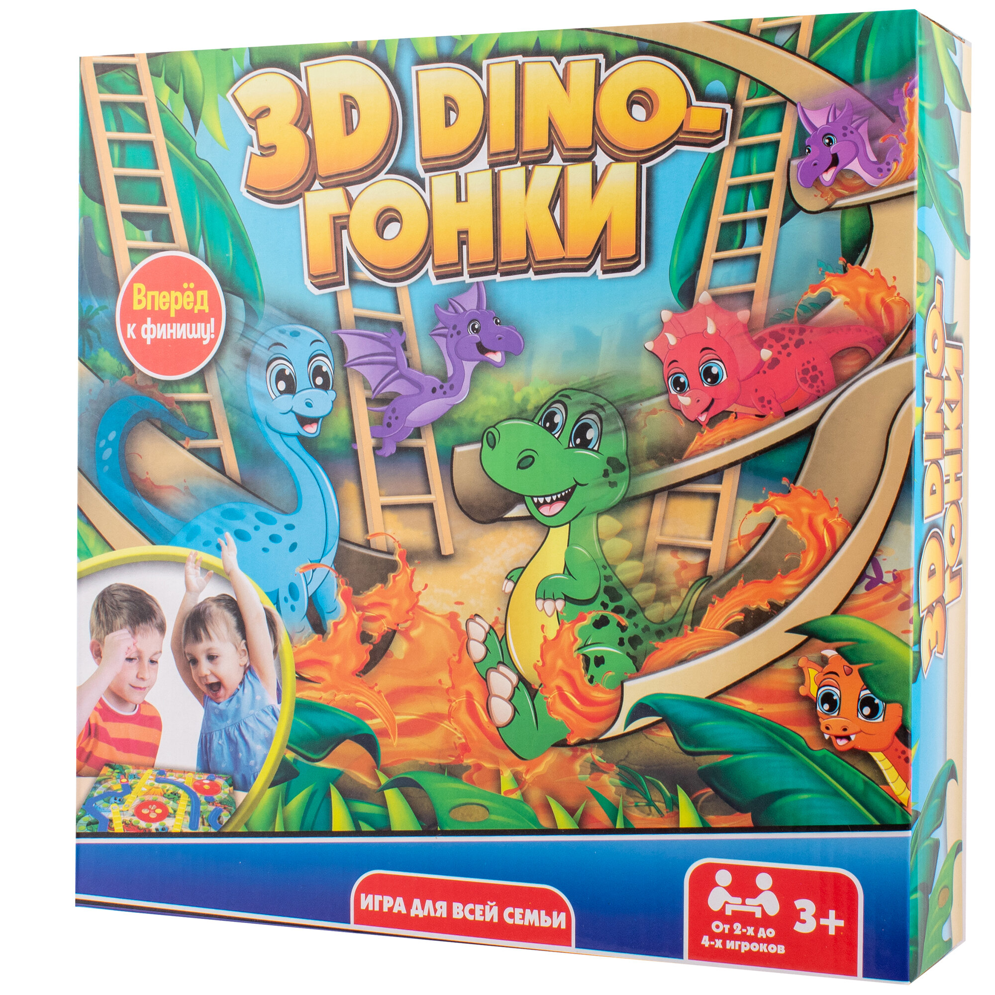 Настольная игра HTI Дино гонки — фото 1