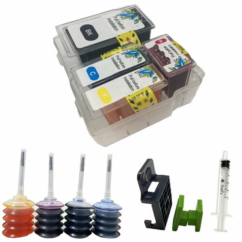 Vilaxh умный картридж PG-440 CL-441 для Canon, 1Set with ink