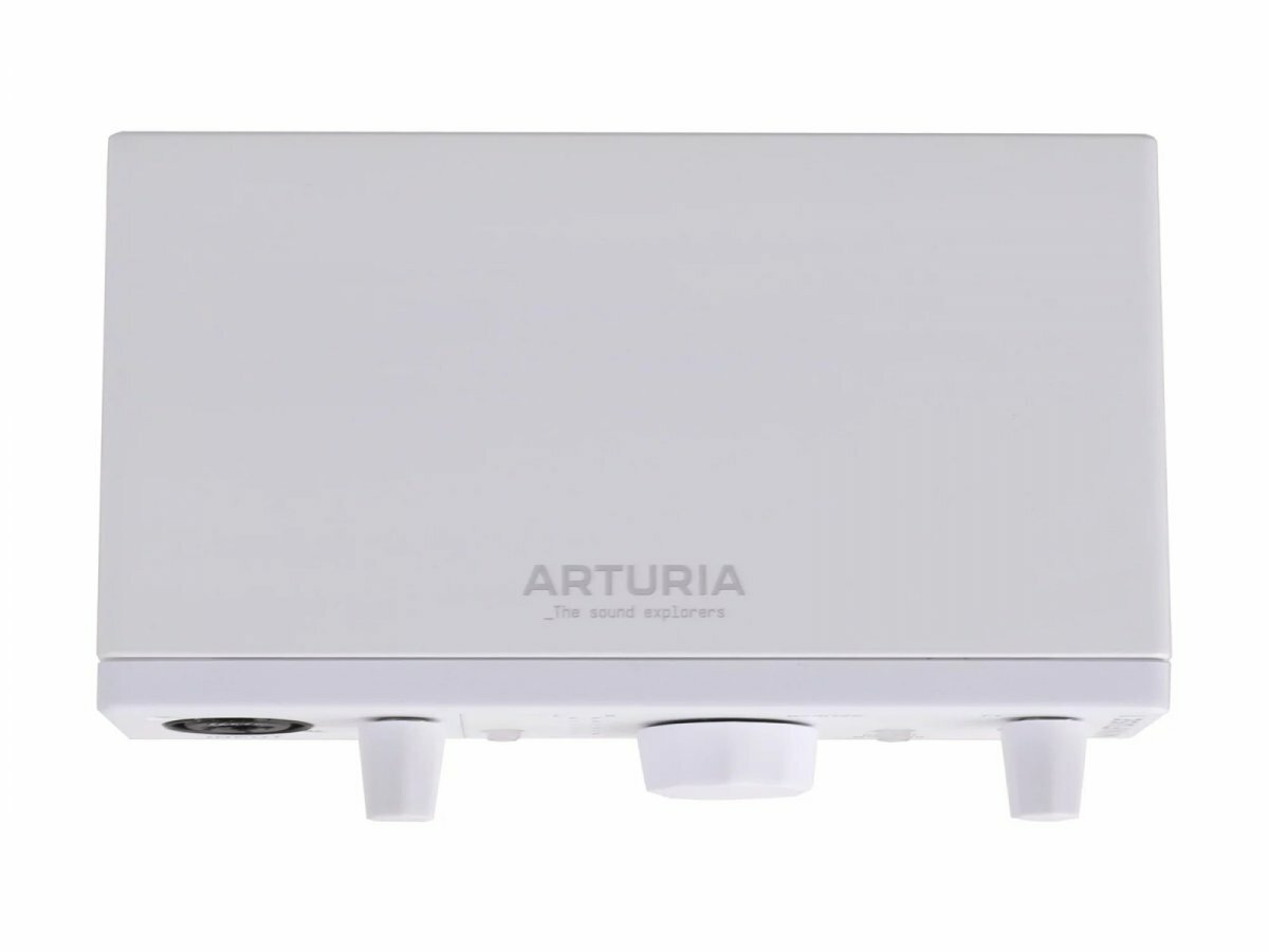 Внешняя звуковая карта Arturia MiniFuse 1, USB аудиоинтерфейс, USB Type-C, белый — фото 1