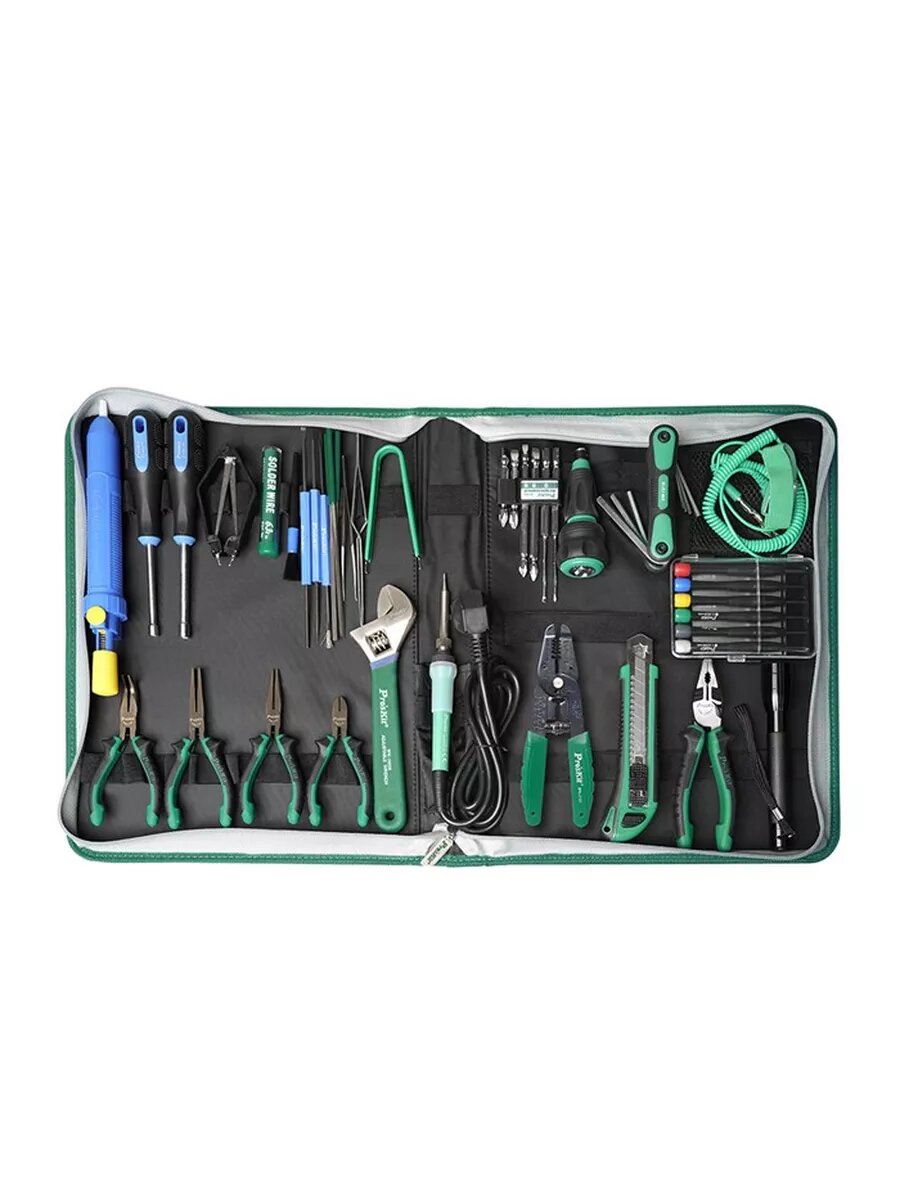 Набор инструментов для электромонтажа PK-2002B