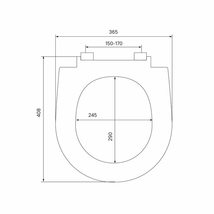 Сиденье для унитаза IDDIS ID142PPS0I31 полипропилен Soft close белое — фото 1